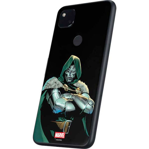 Marvel Dr. Doom Google Pixel 4a Skin